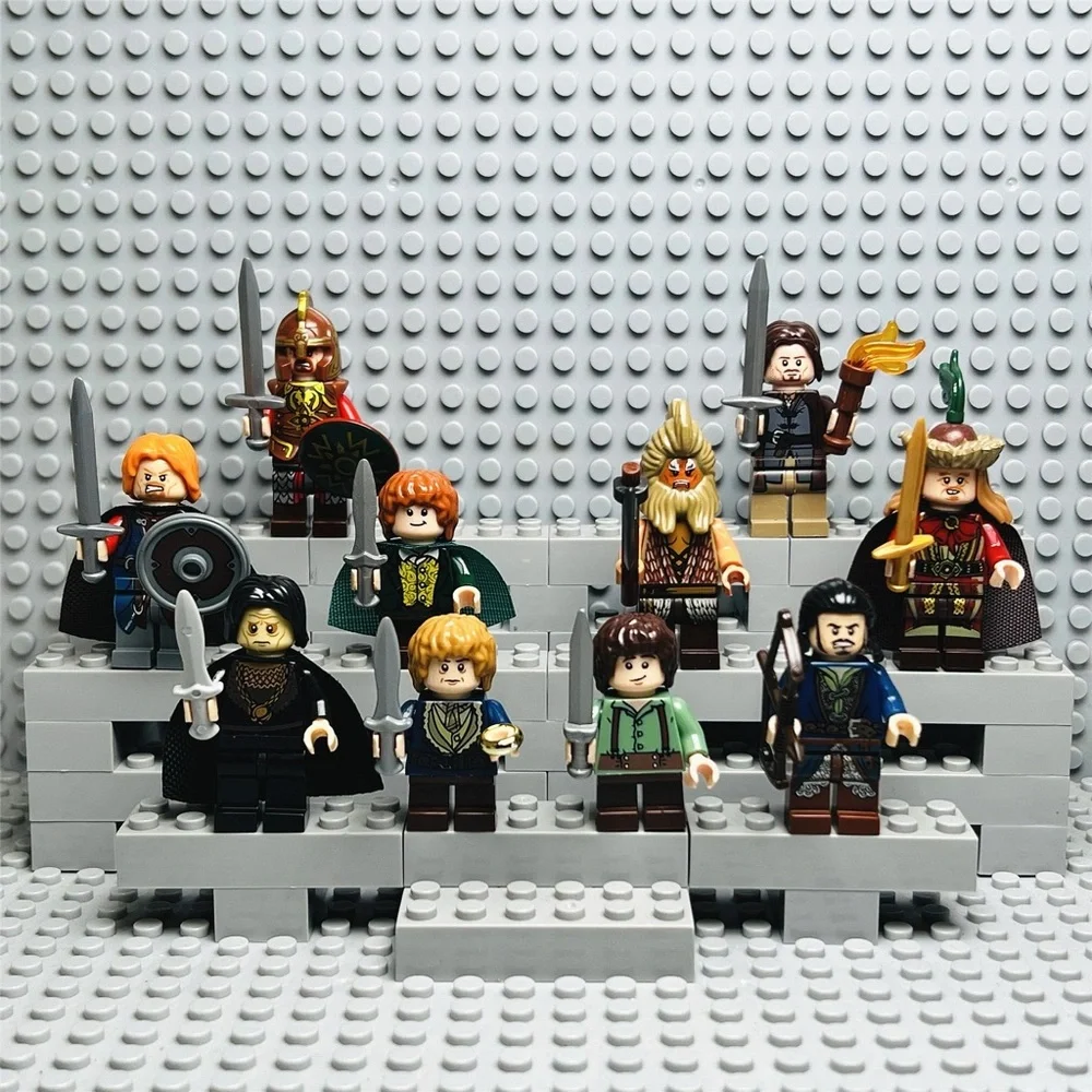 Lord of the Rings Custom Minifigures Lot of 10